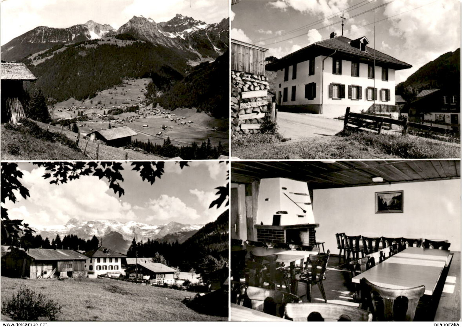 Matten Im Simmental - Ferienhaus Des Ski-Club Hägendorf - 4 Bilder (63) * 1975 - Matten Bei Interlaken