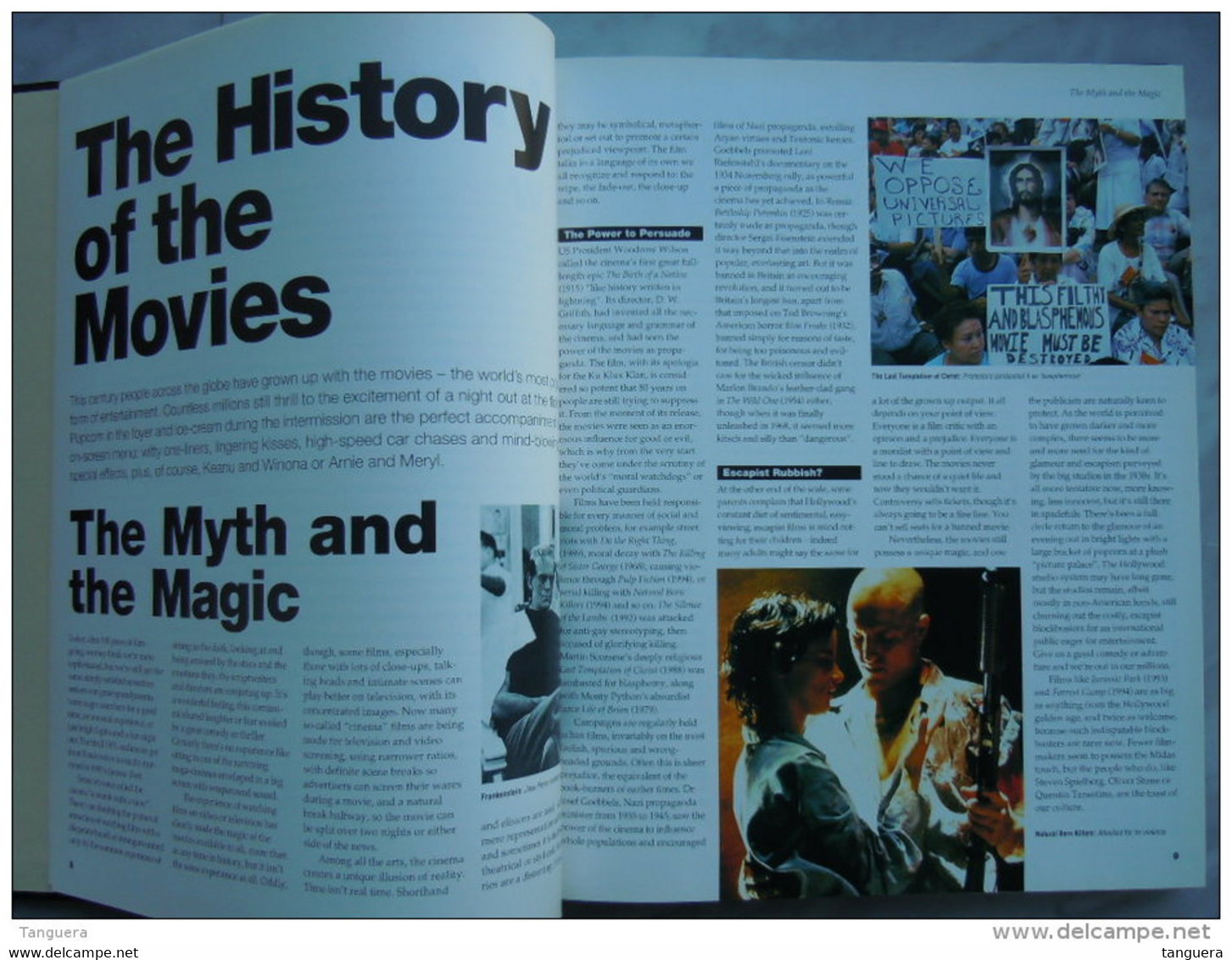 ENCYCLOPEDIA OF THE MOVIES History Till 1995 Published By Virgin - Art