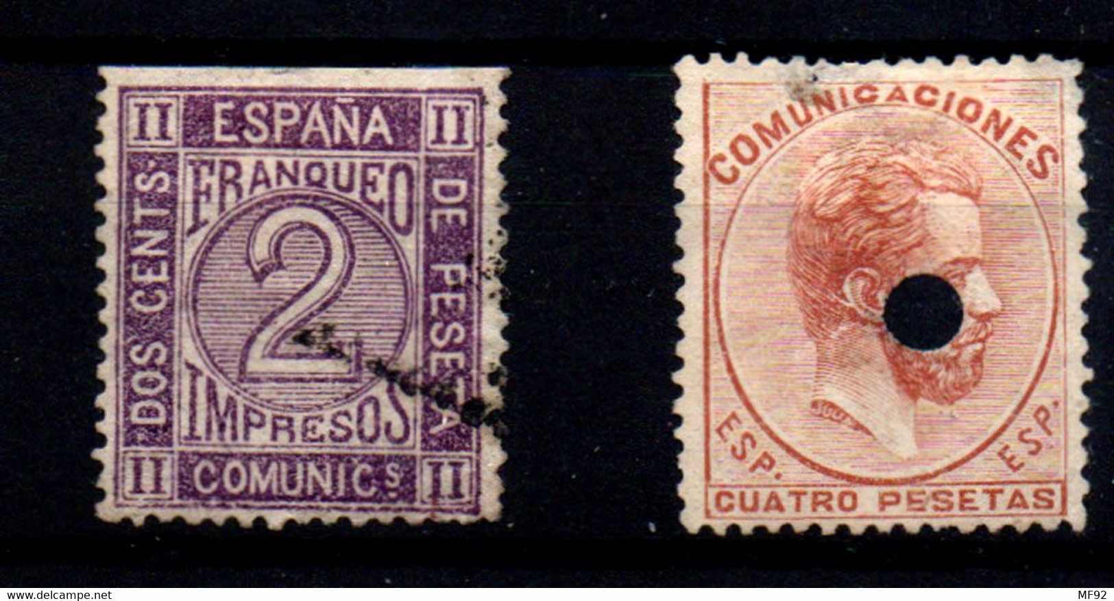 España Nº 116ª, 128T. Año 1872 - Usados