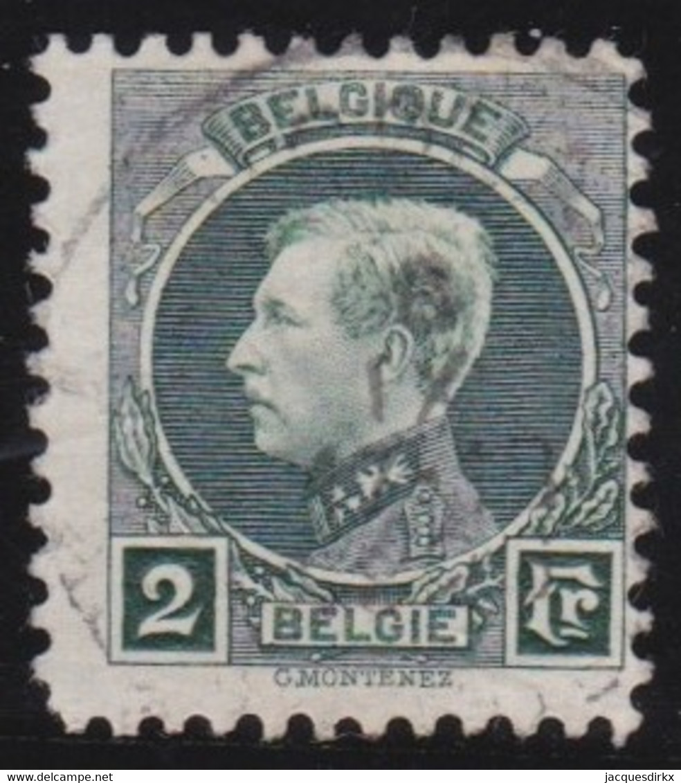 Belgie    .    OBP  .   216     .     O       .    Gestempeld   .   /   .    Oblitéré - 1921-1925 Montenez Pequeño