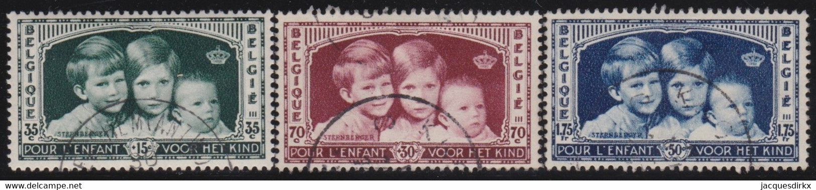 Belgie    .    OBP  .    404/406    .     O       .    Gestempeld   .   /   .    Oblitéré - Used Stamps