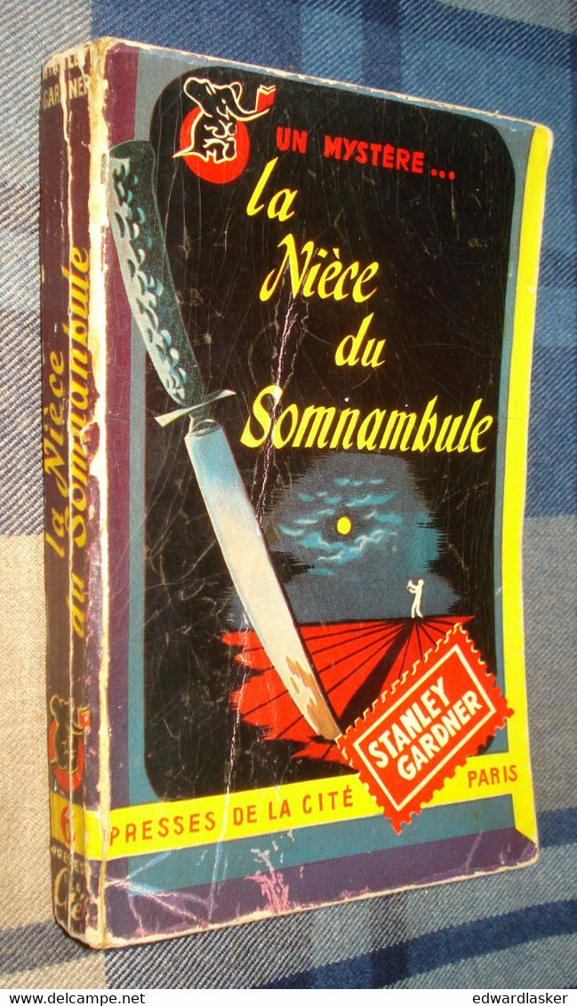 Un MYSTERE N°6 : La NIÈCE Du SOMNANBULE /Erle Stanley GARDNER - Décembre 1949 - Presses De La Cité