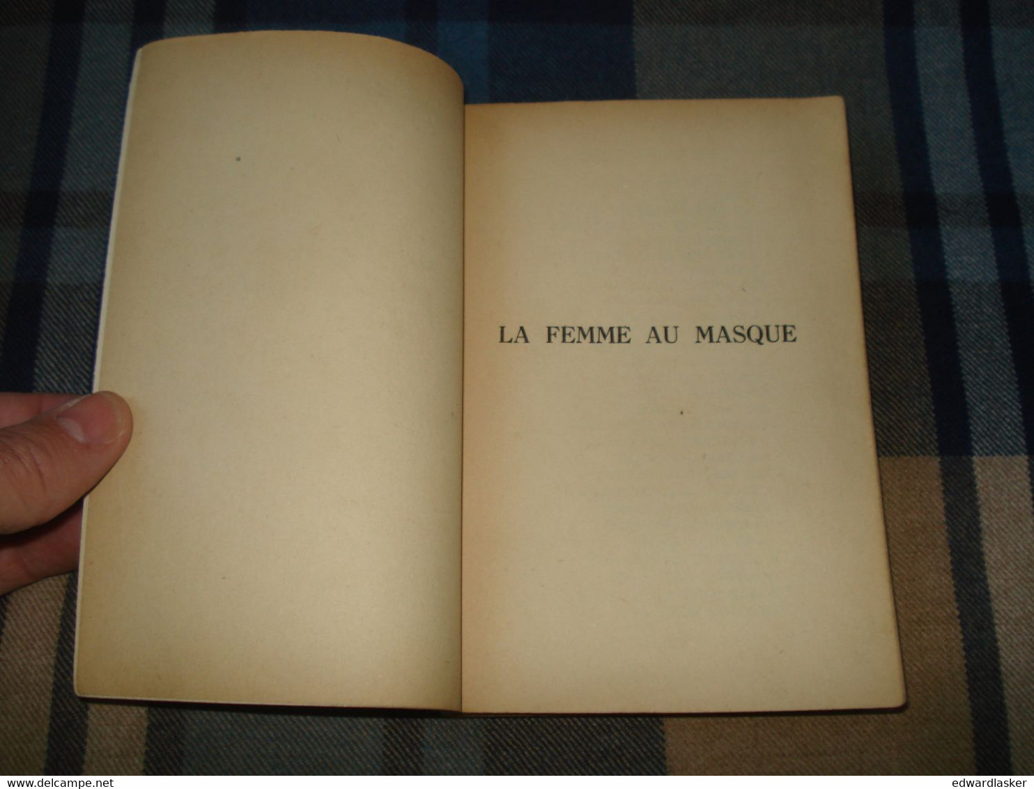 Un MYSTERE N°7 : La FEMME Au MASQUE /Erle Stanley GARDNER - Avril 1954 - Presses De La Cité