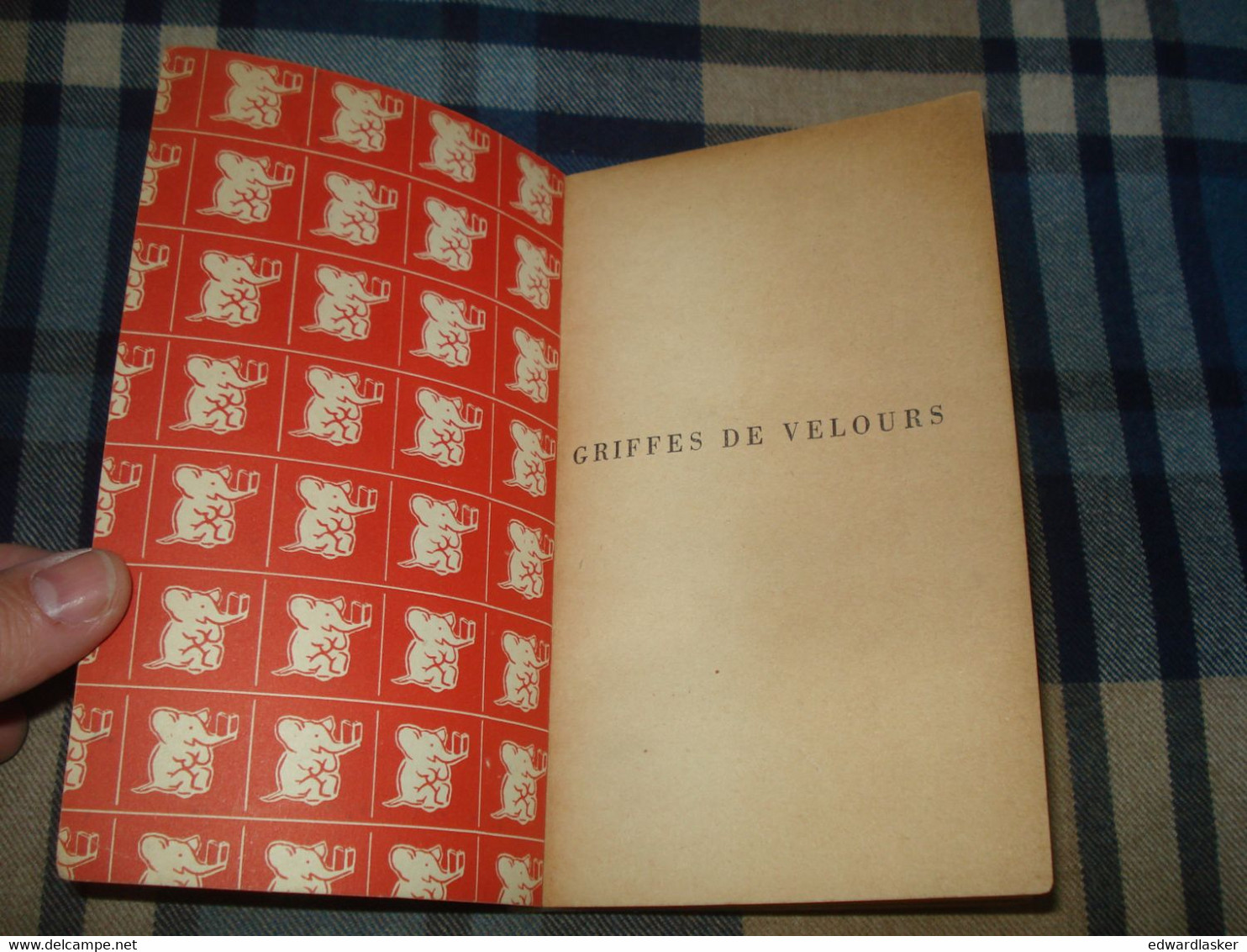 Un MYSTERE N°15 : GRIFFES De VELOURS /Ellery QUEEN - Mars 1950 - Presses De La Cité