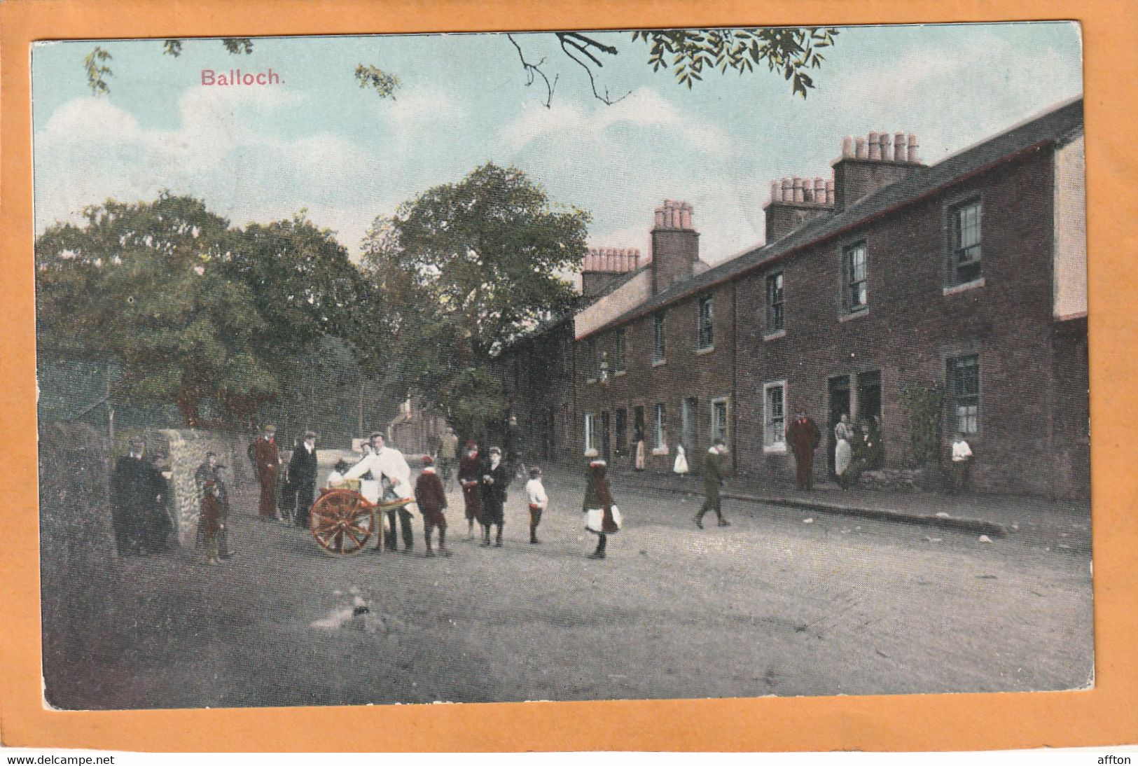 Balloch Scotland UK 1905 Postcard - Dunbartonshire