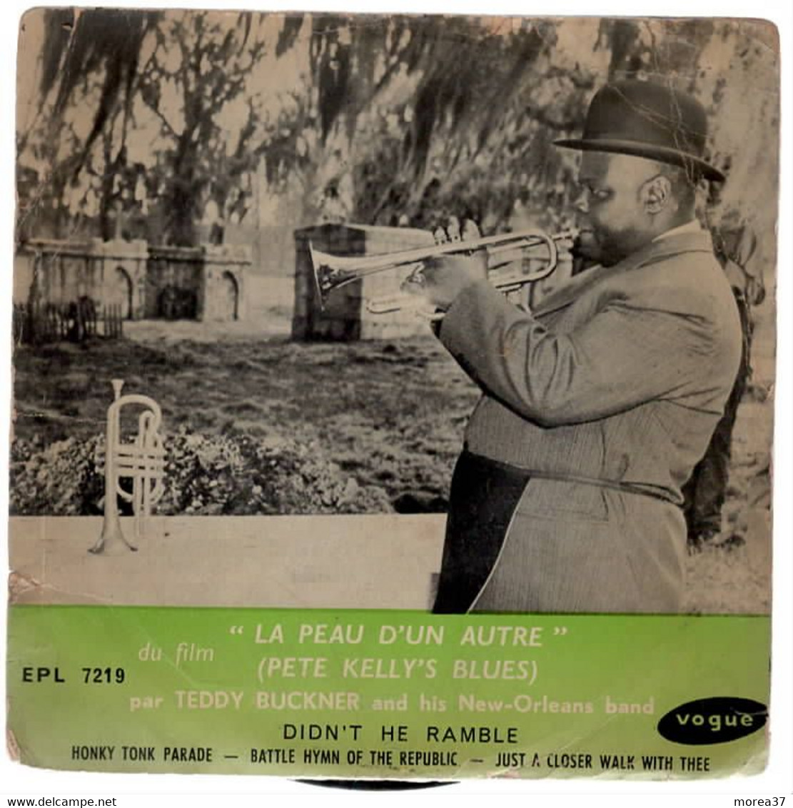 TEDDY BUCKNER  " Didn't He Ramble"  Du Film La Peau D'un Autre  VOGUE EPL 7219 - Jazz