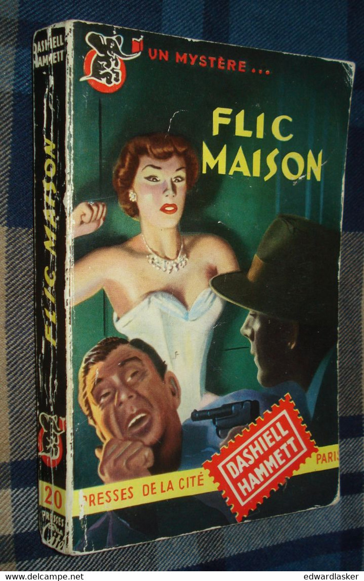 Un MYSTERE N°20 : FLIC MAISON /Dashiell HAMMETT - Mai 1950 - Presses De La Cité