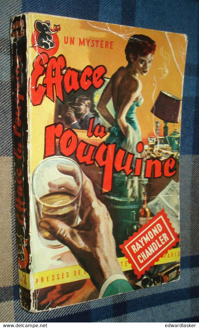 Un MYSTERE N°22 : EFFACE La ROUQUINE ! /Raymond CHANDLER - Septembre 1950 - Presses De La Cité