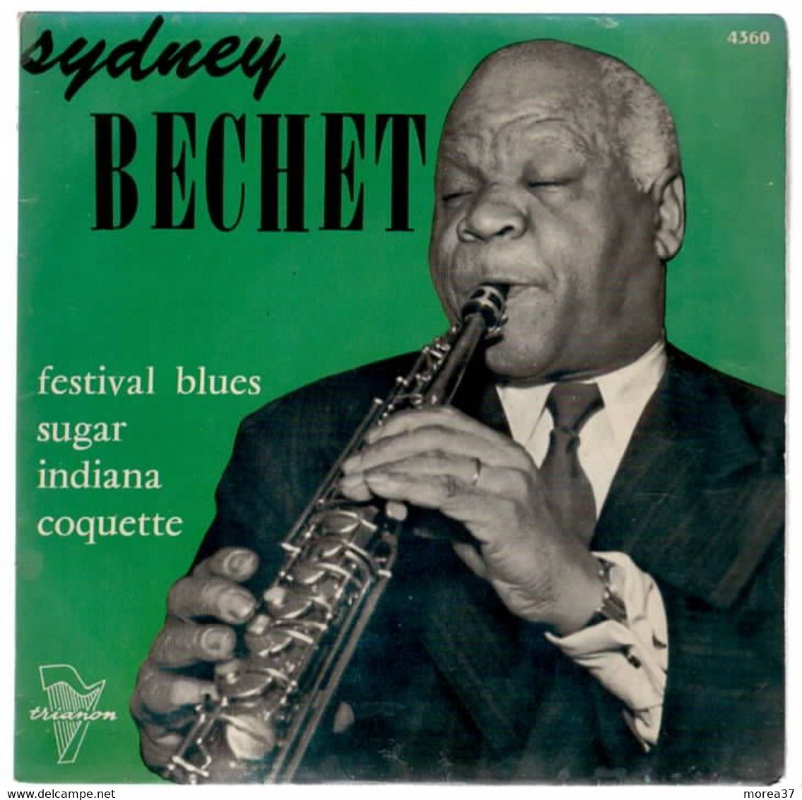 SYDNEY BECHET  "Sugar "   TRIANON  4360 - Jazz