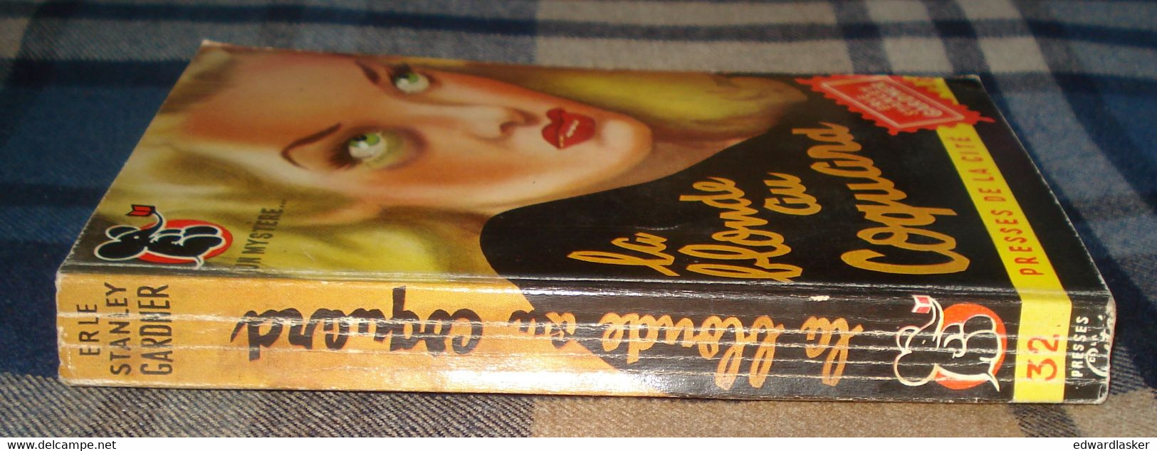 Un MYSTERE n°32 : La BLONDE au COQUARD /Erle Stanley GARDNER - septembre 1950