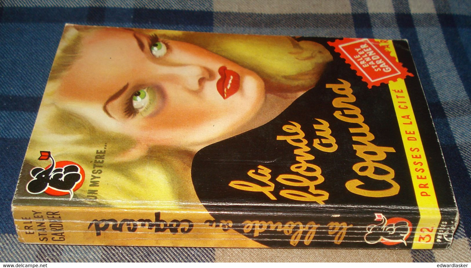 Un MYSTERE n°32 : La BLONDE au COQUARD /Erle Stanley GARDNER - septembre 1950