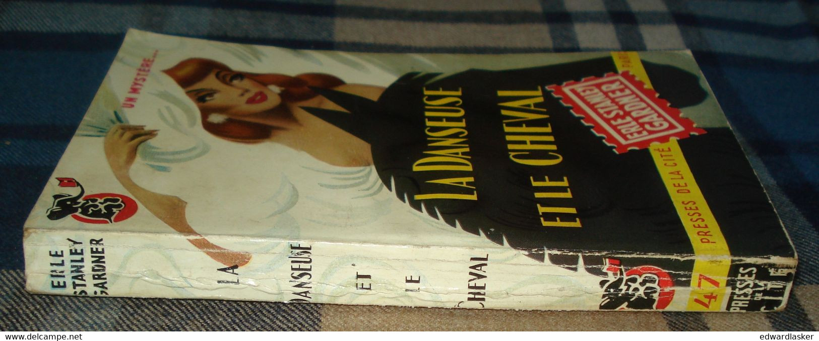 Un MYSTERE N°47 : La DANSEUSE Et Le CHEVAL /Erle Stanley GARDNER - Février 1951 - Presses De La Cité