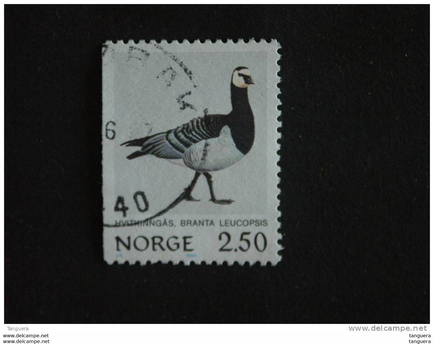 Noorwegen Norvege 1983 Gans Oie  Yv 839 O - Ganzen