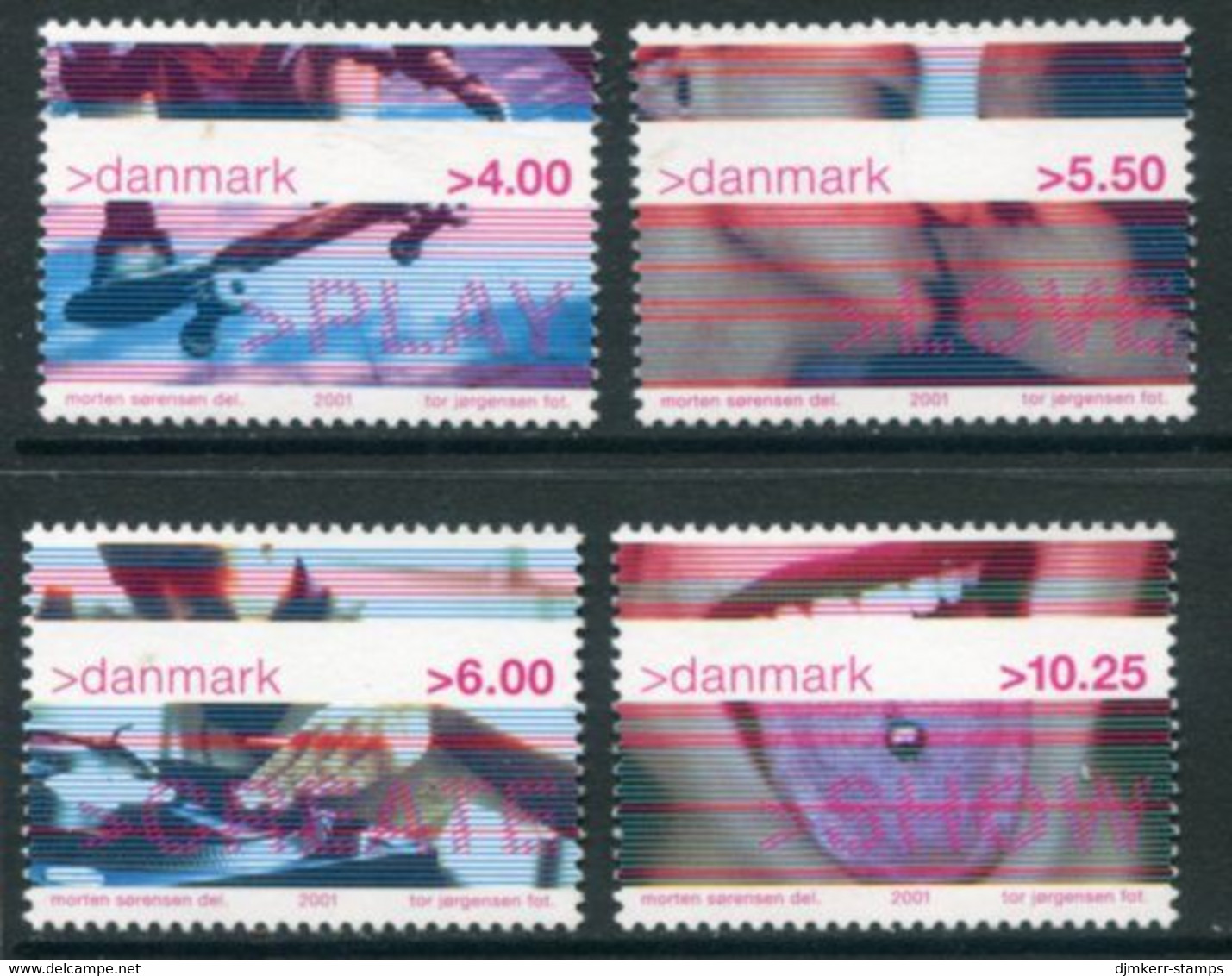 DENMARK 2001 Youth Culture MNH / **... Michel 1281-84 - Ungebraucht