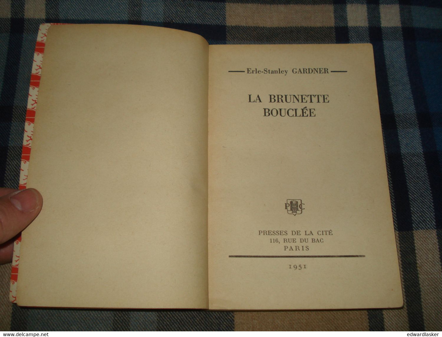 Un MYSTERE N°49 : La BRUNETTE BOUCLÉE /Erle Stanley GARDNER - Mars 1951 - Presses De La Cité