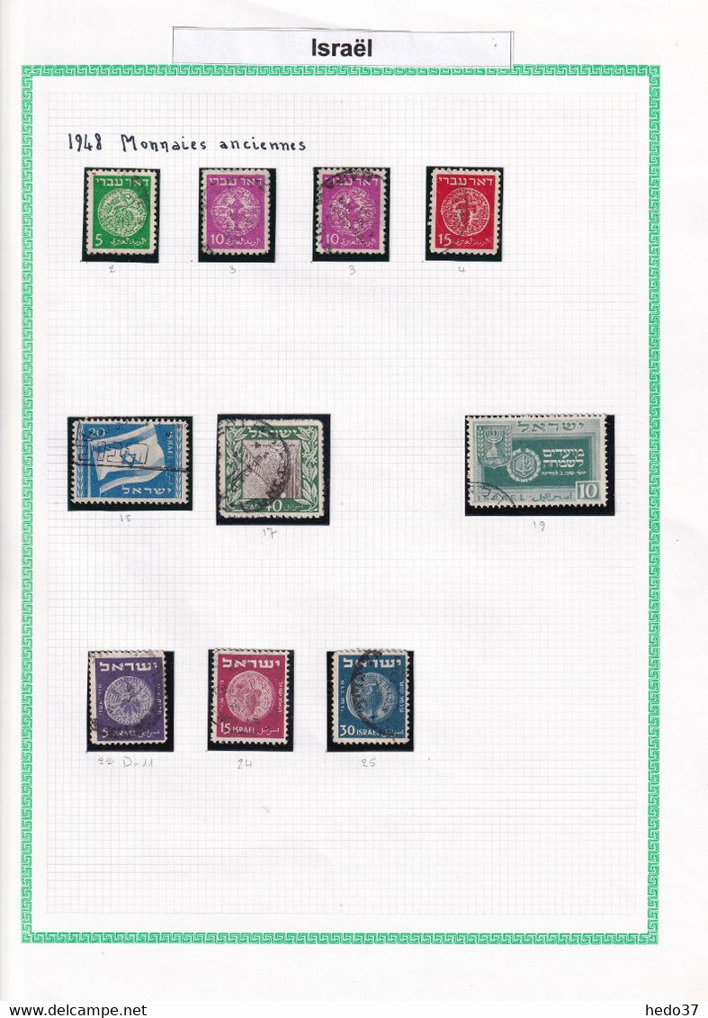 Israël - Collection - Timbres Oblitérés - Neufs - TB - Verzamelingen & Reeksen