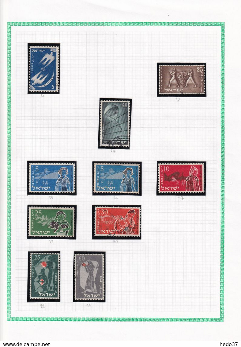 Israël - Collection - Timbres Oblitérés - Neufs - TB - Colecciones & Series