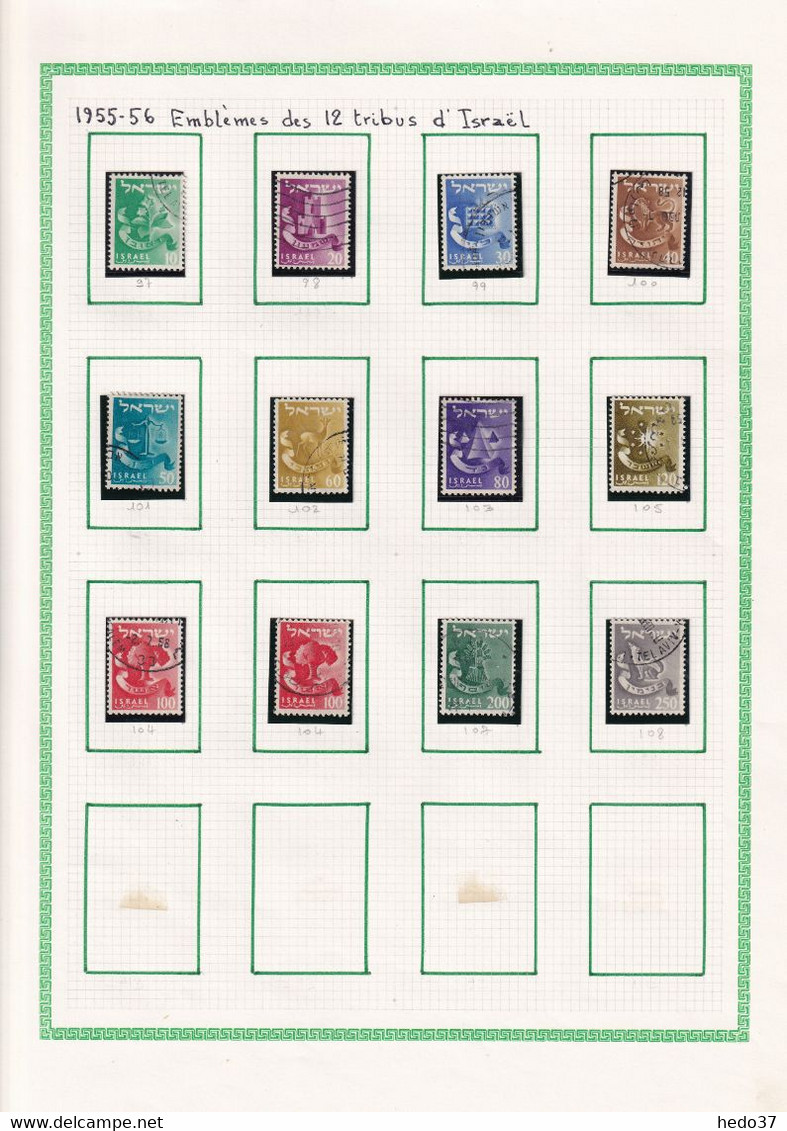 Israël - Collection - Timbres Oblitérés - Neufs - TB - Collezioni & Lotti