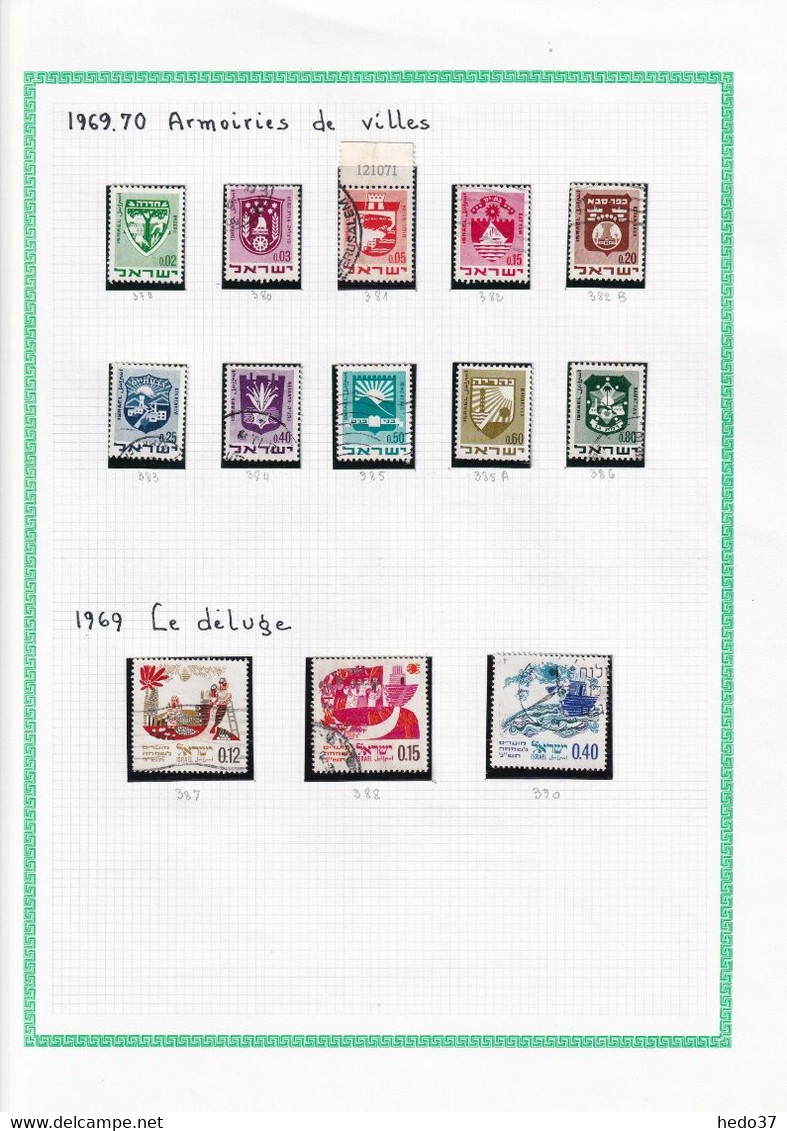 Israël - Collection - Timbres oblitérés - neufs - TB