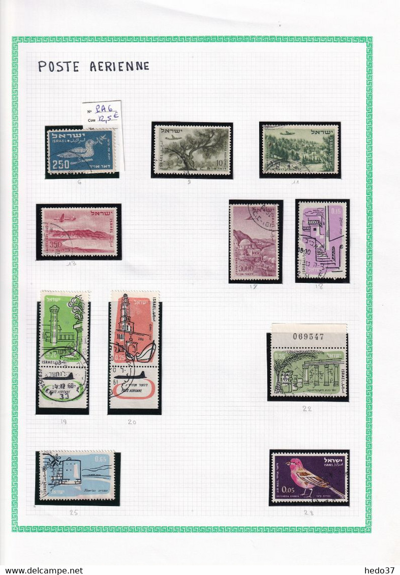 Israël - Collection - Timbres oblitérés - neufs - TB