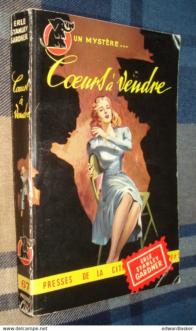 Un MYSTERE N°67 : COEURS à VENDRE /Erle Stanley GARDNER - Octobre 1951 - Presses De La Cité