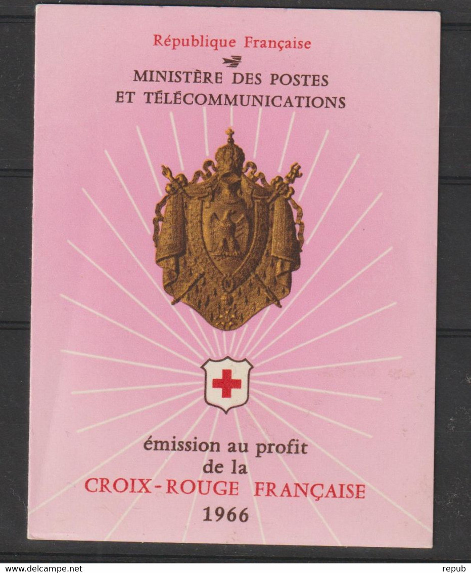 France Carnet Croix Rouge 1966 ** MNH - Red Cross