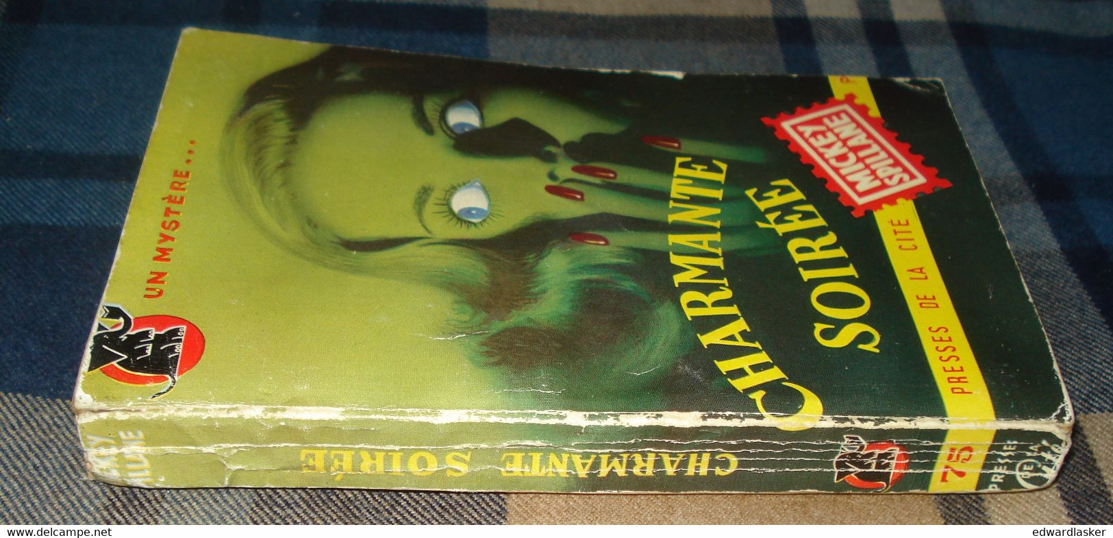 Un MYSTERE N°75 : CHARMANTE SOIREE /Mickey SPILLANE - Janvier 1952 [2] - Presses De La Cité