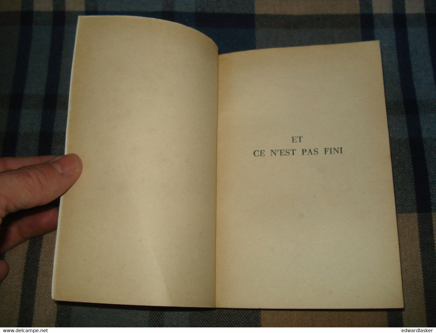 Un MYSTERE N°89 : Et Ce N'est Pas FINI ! /Peter CHEYNEY - Avril 1952 - Presses De La Cité