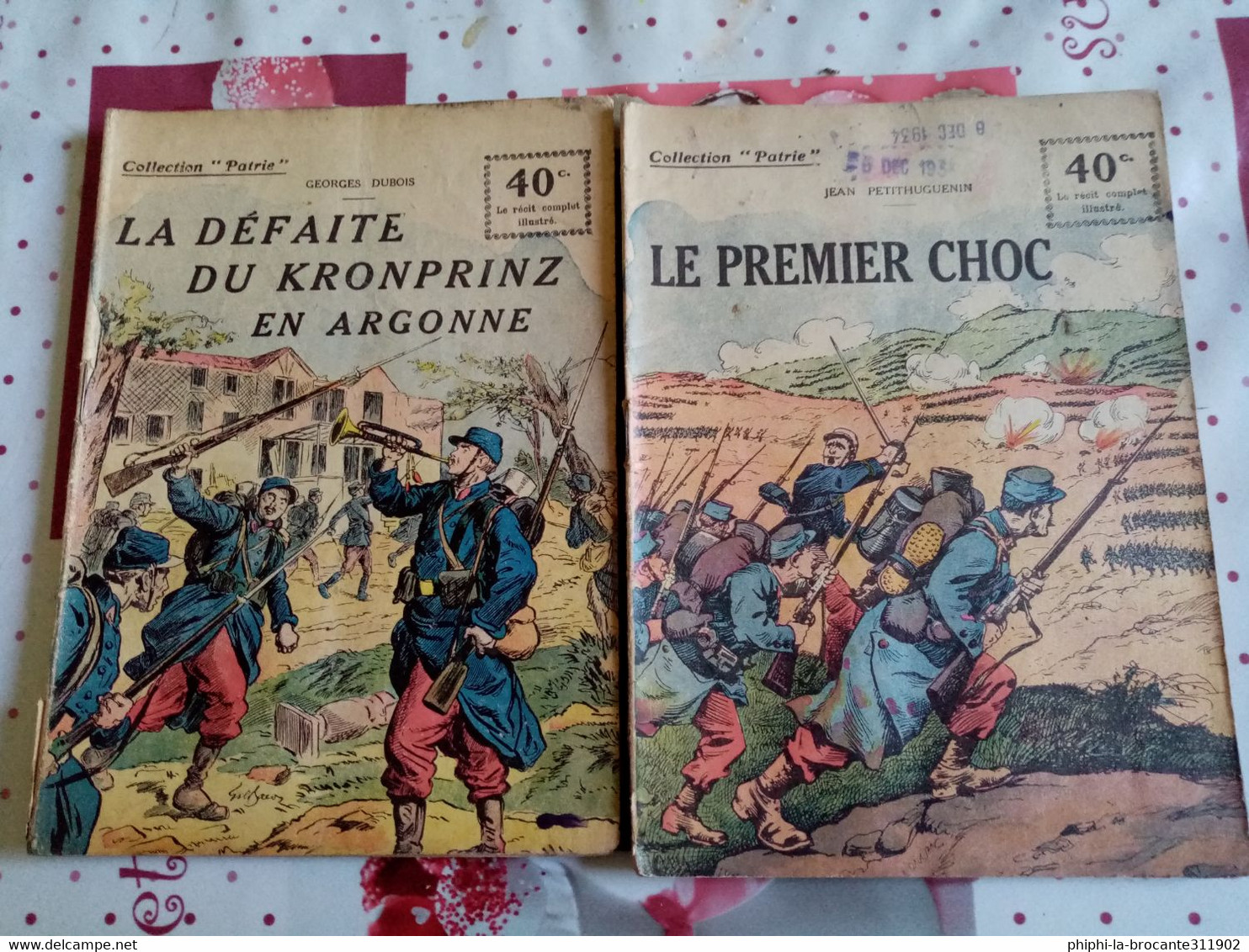 Lot De 11-PETIT LIVRE DE LA COLLECTION PATRIE - Français