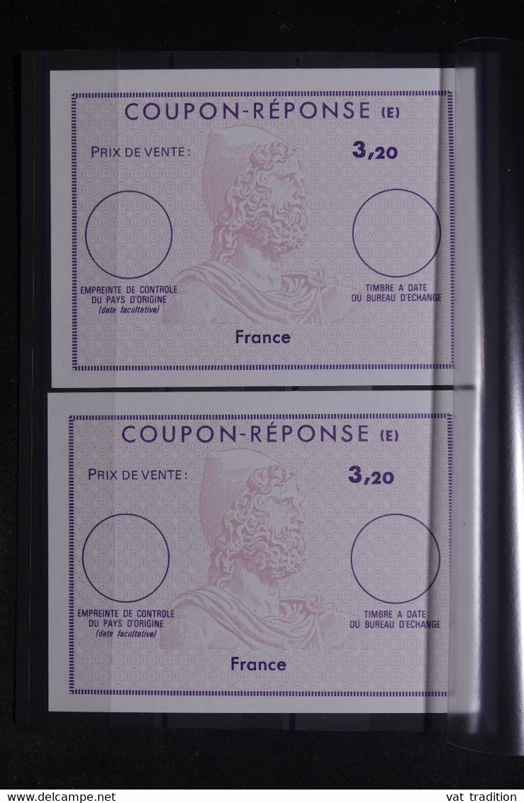 FRANCE - 2 Coupons Réponses - L 125193 - Reply Coupons