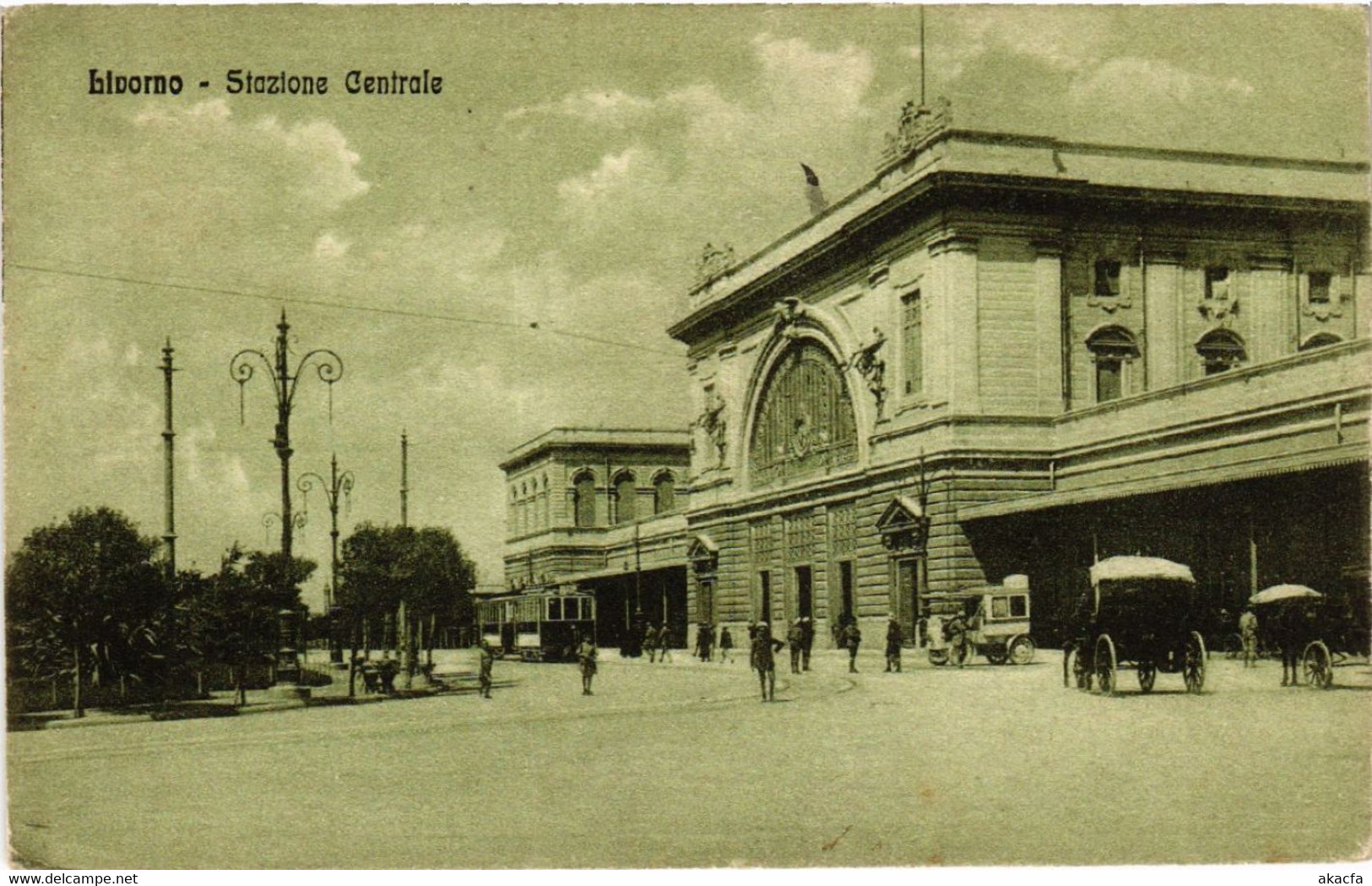 CPA LIVORNO Stazione Centrale . ITALY (467871) - Livorno