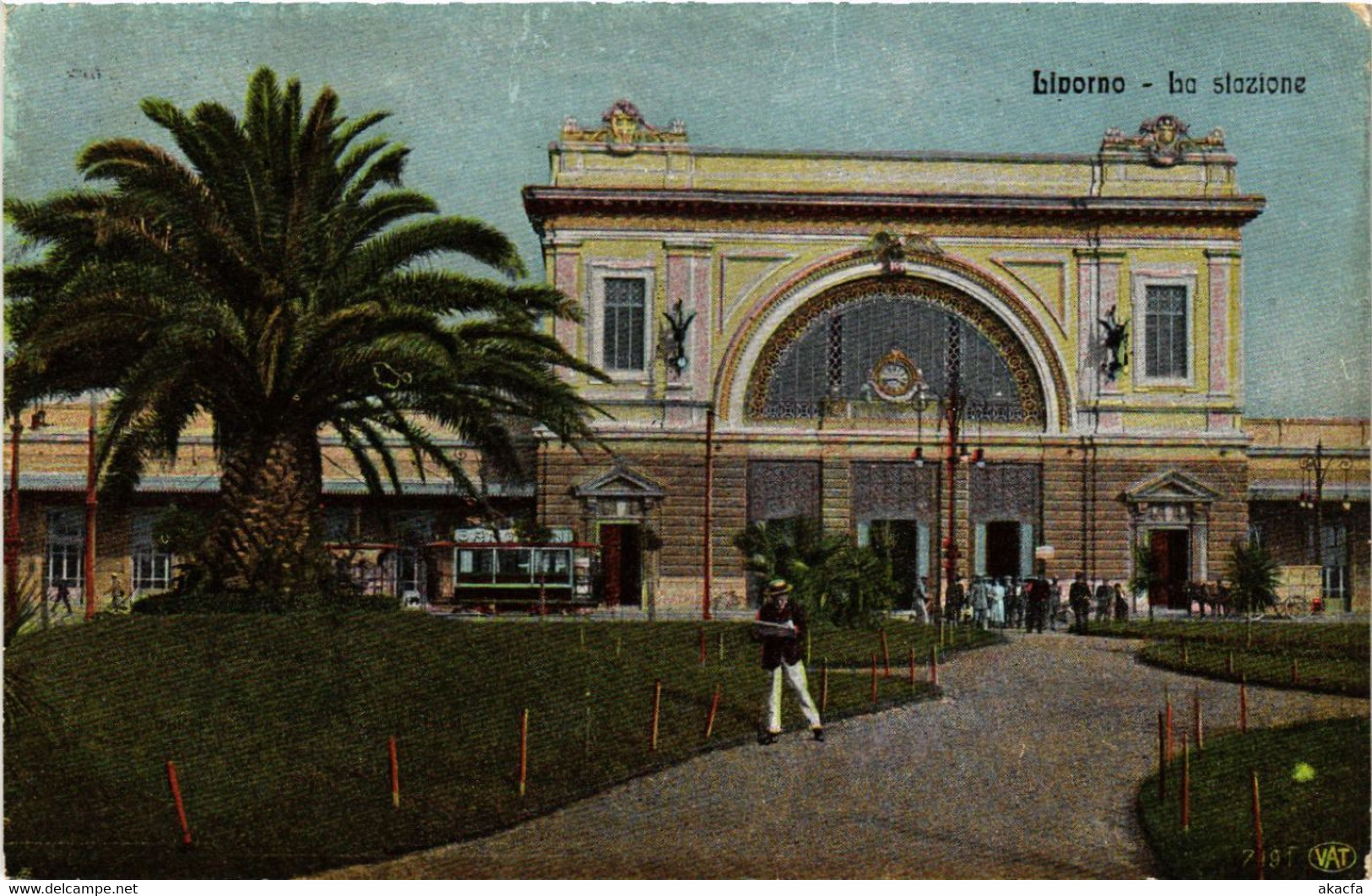 CPA LIVORNO La Stazione . ITALY (467875) - Livorno