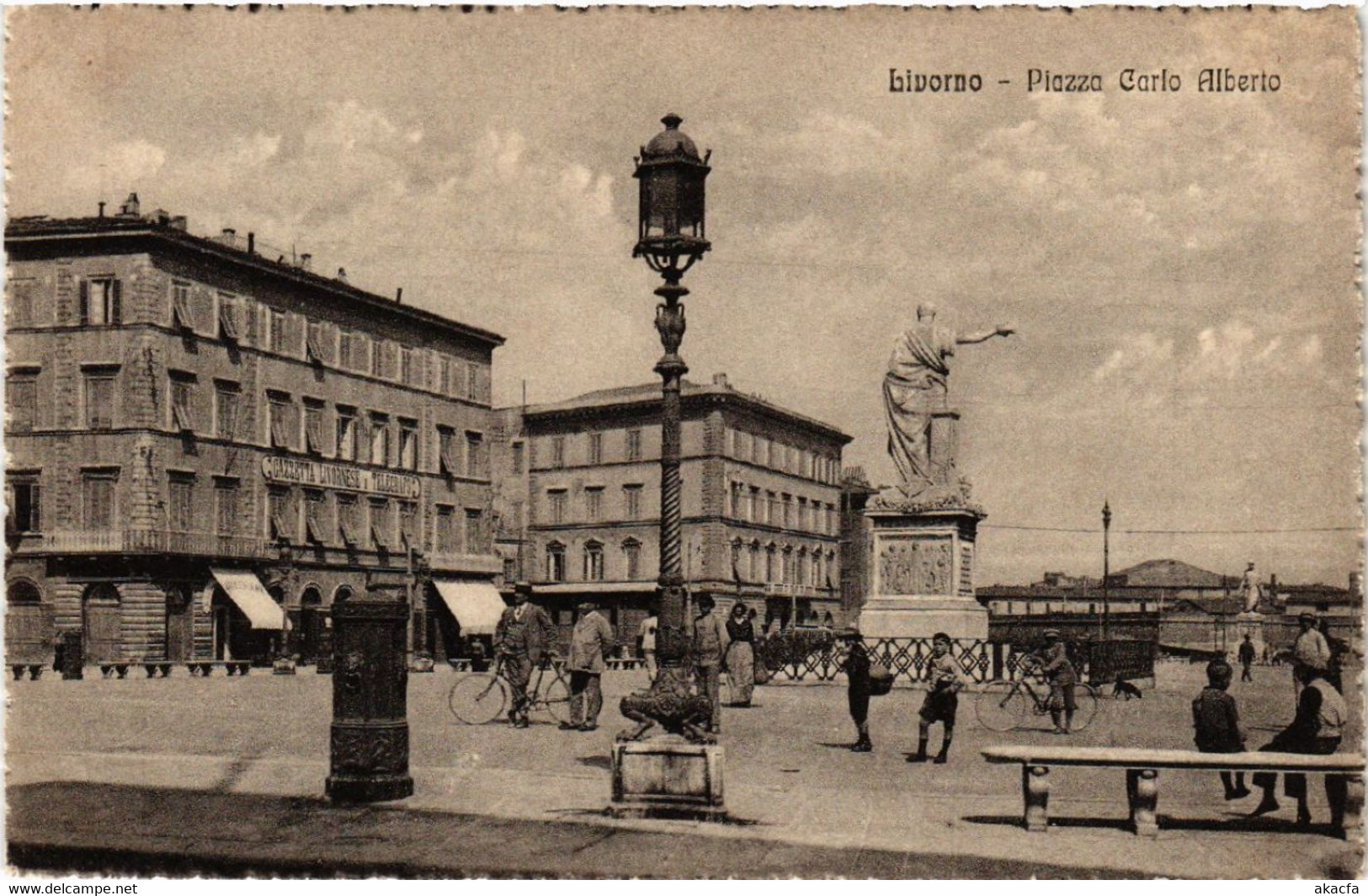 CPA LIVORNO Piazza Carlo Alberto . ITALY (467884) - Livorno