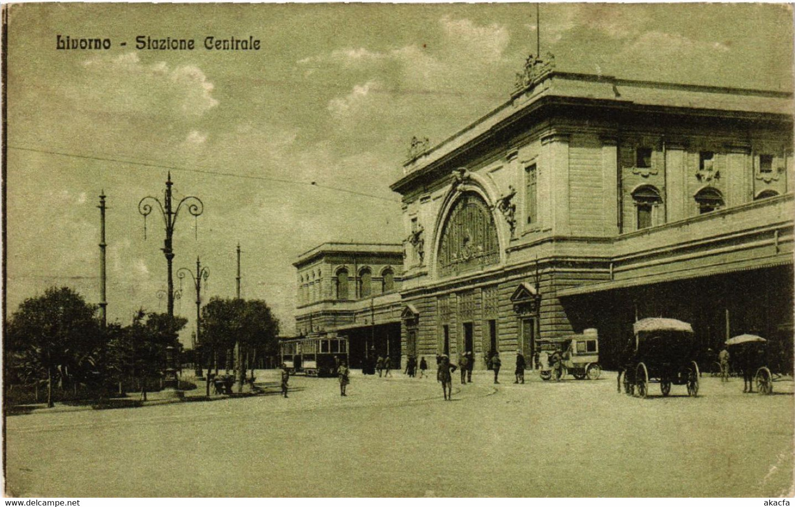 CPA LIVORNO Stazione Centrale . ITALY (467902) - Livorno