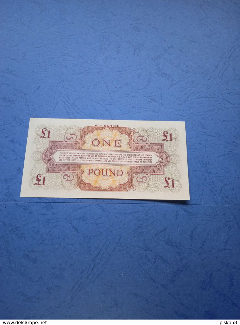 REGNO UNITO-ONE POUND 4 SERIE- UNC - British Troepen & Speciale Documenten