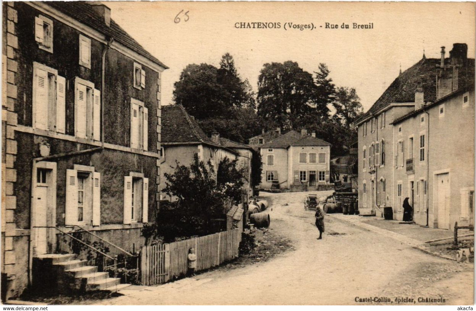 CPA CHATENOIS Rue Du Breuil (401158) - Chatenois