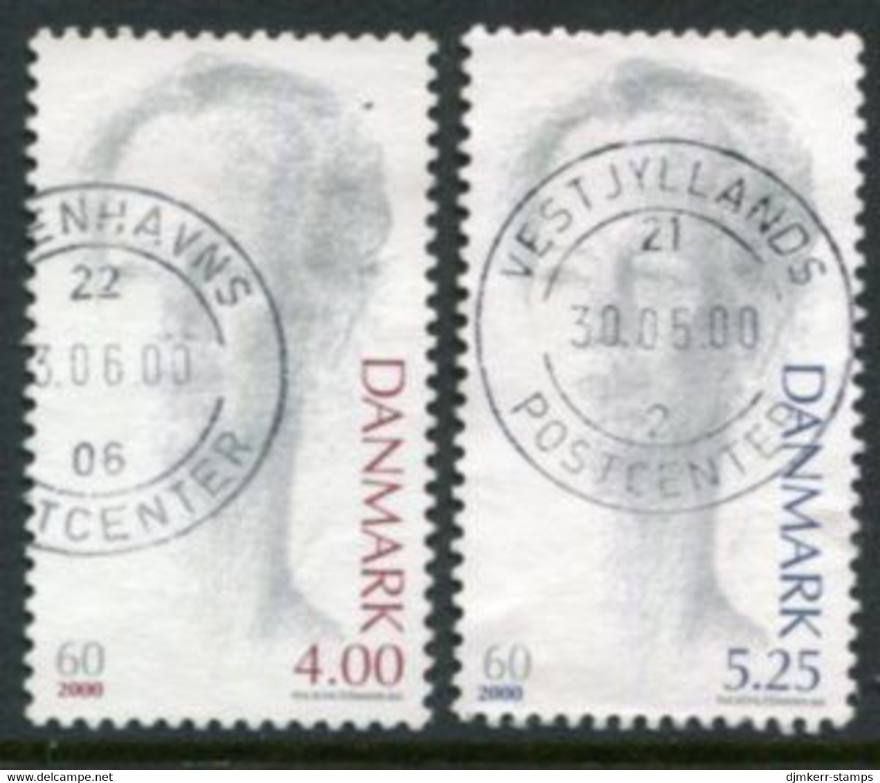 DENMARK 2000  Birthday Of Queen Margarethe Used. Michel 1238-39 - Used Stamps