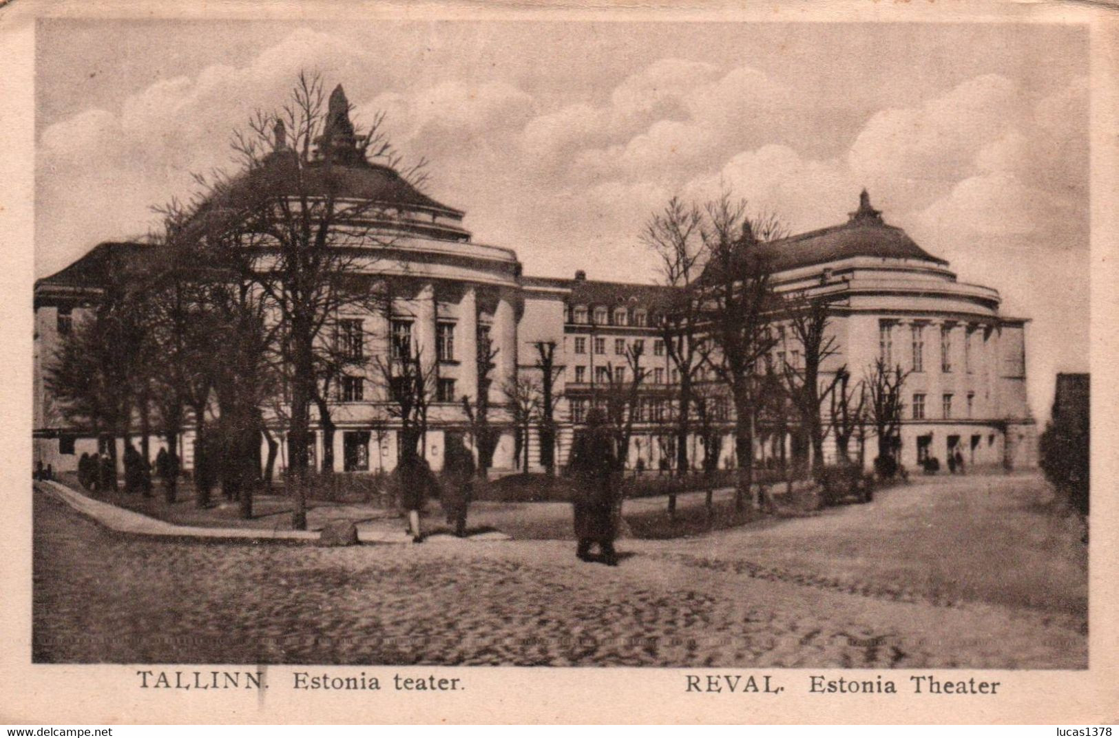 TALLINN / REVAL / ESTONIA TEATER - Estonie