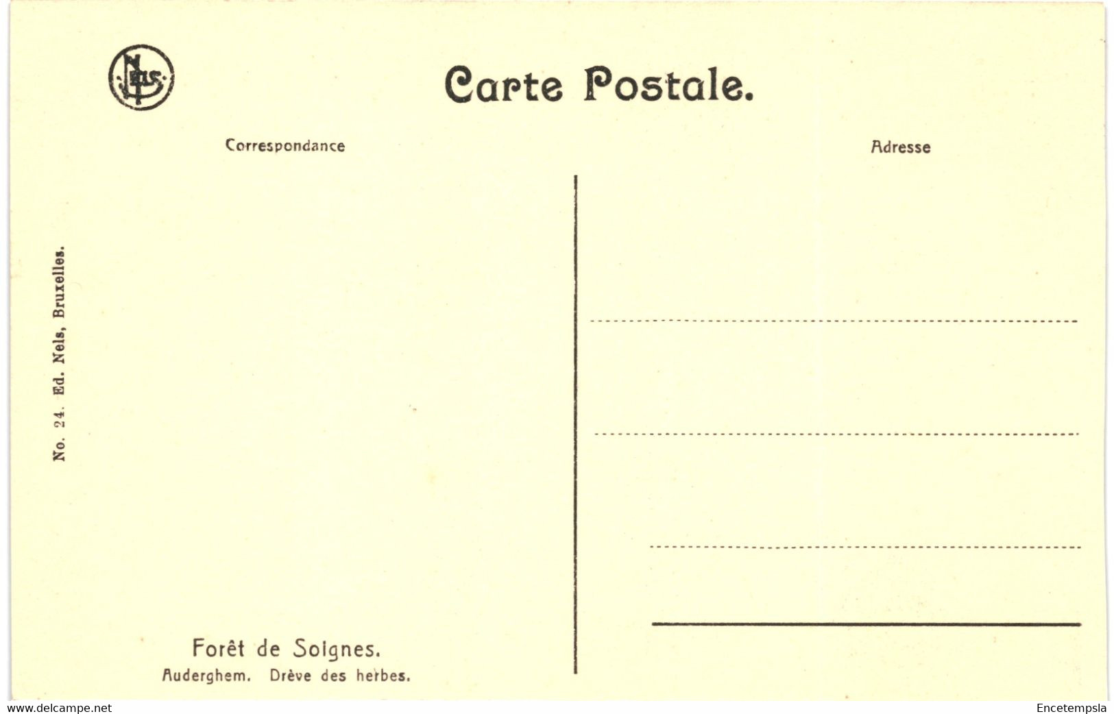 CPA - Carte Postale  Belgique-Bruxelles Auderghem Foret De Soignes Drève Des Herbes    VM52271 - Forêts, Parcs, Jardins