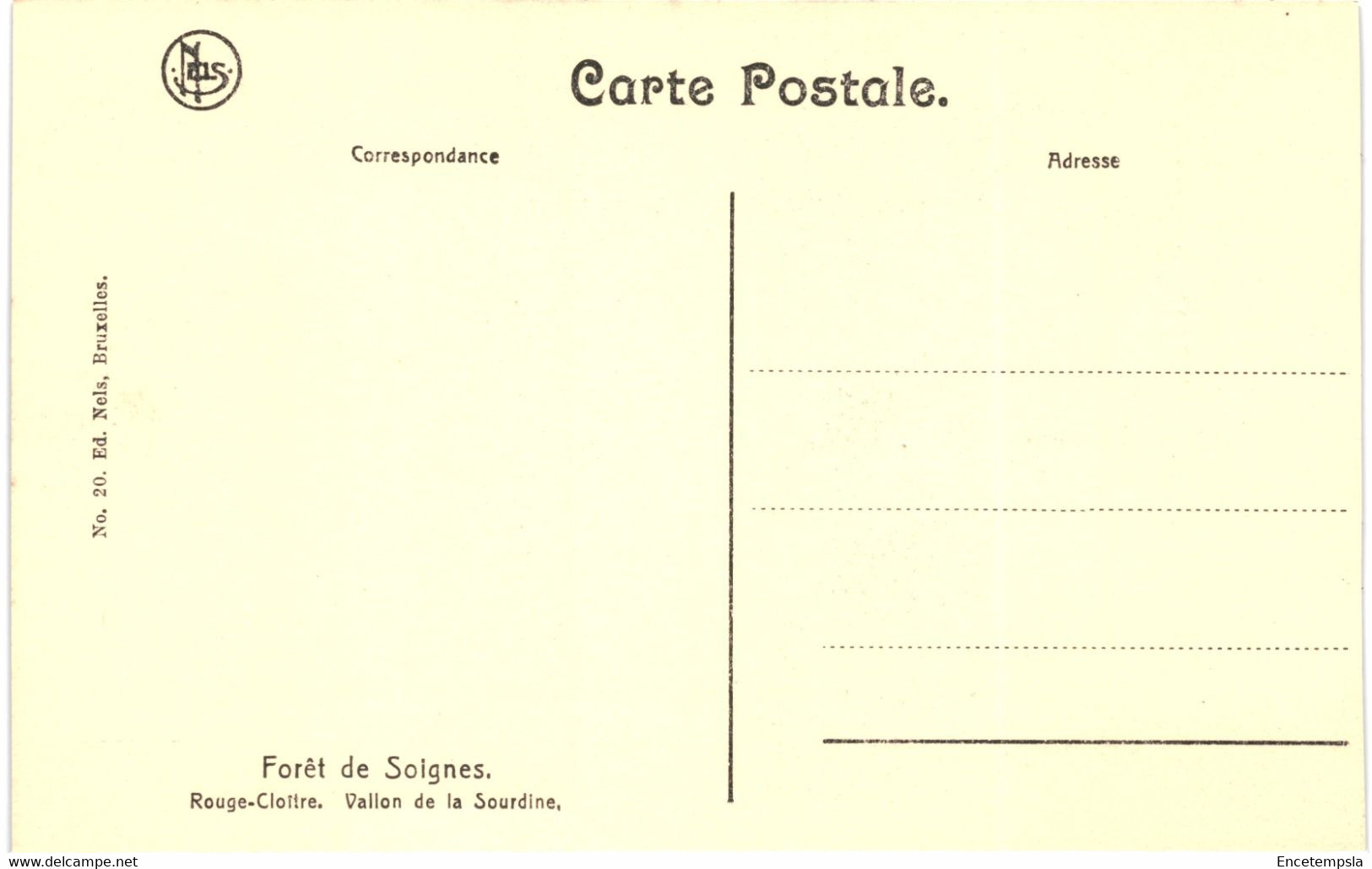 CPA - Carte Postale  Belgique-Bruxelles Auderghem Foret De Soignes Vallon De La Sourdine   VM52274 - Forêts, Parcs, Jardins