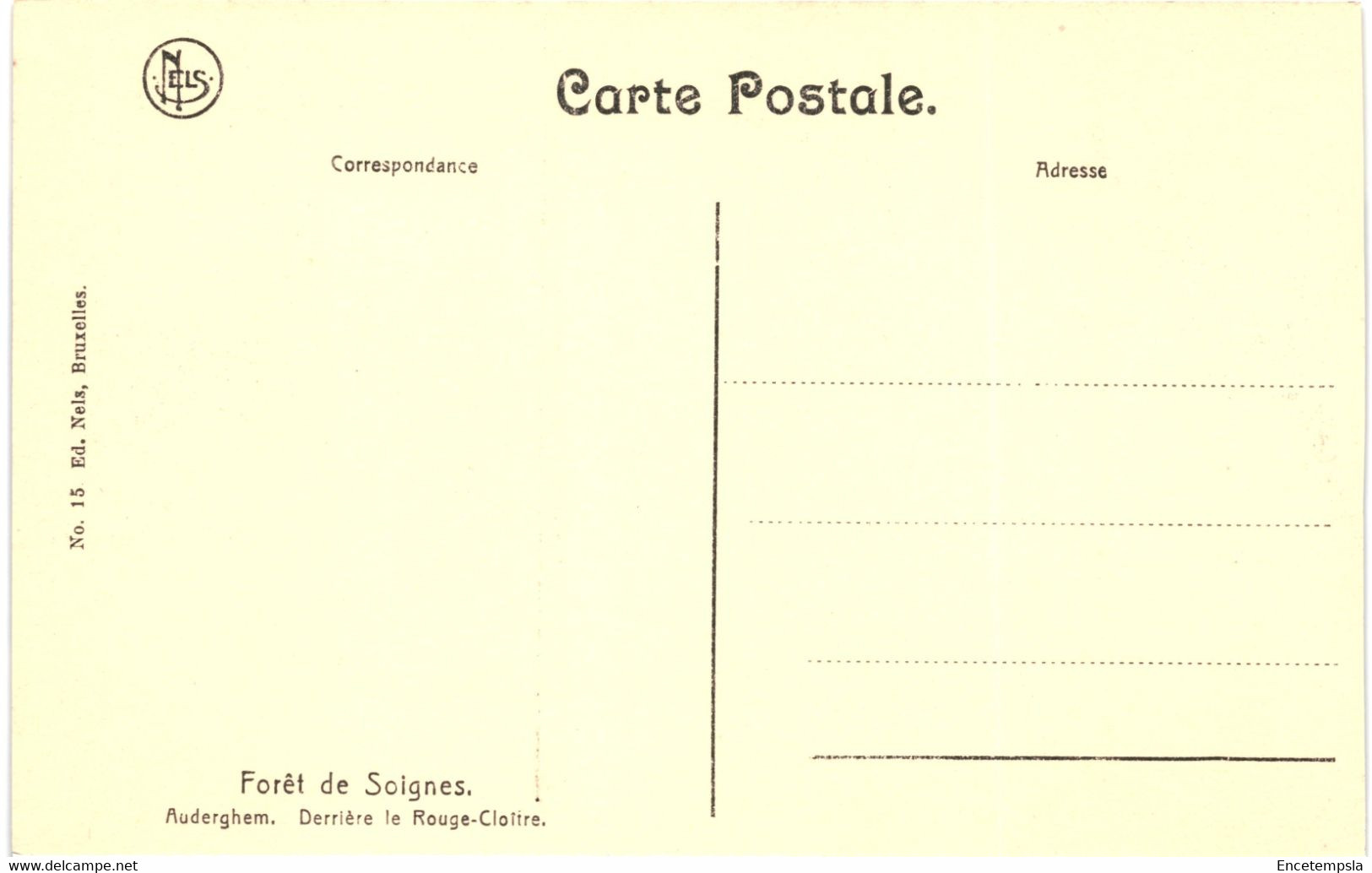 CPA - Carte Postale  Belgique-Bruxelles Auderghem Foret De Soignes Derrière Le  Rouge Cloître VM52278 - Forêts, Parcs, Jardins