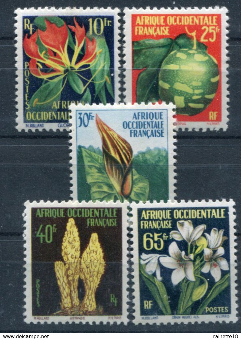 A.O.F                           68/72 ** - Unused Stamps