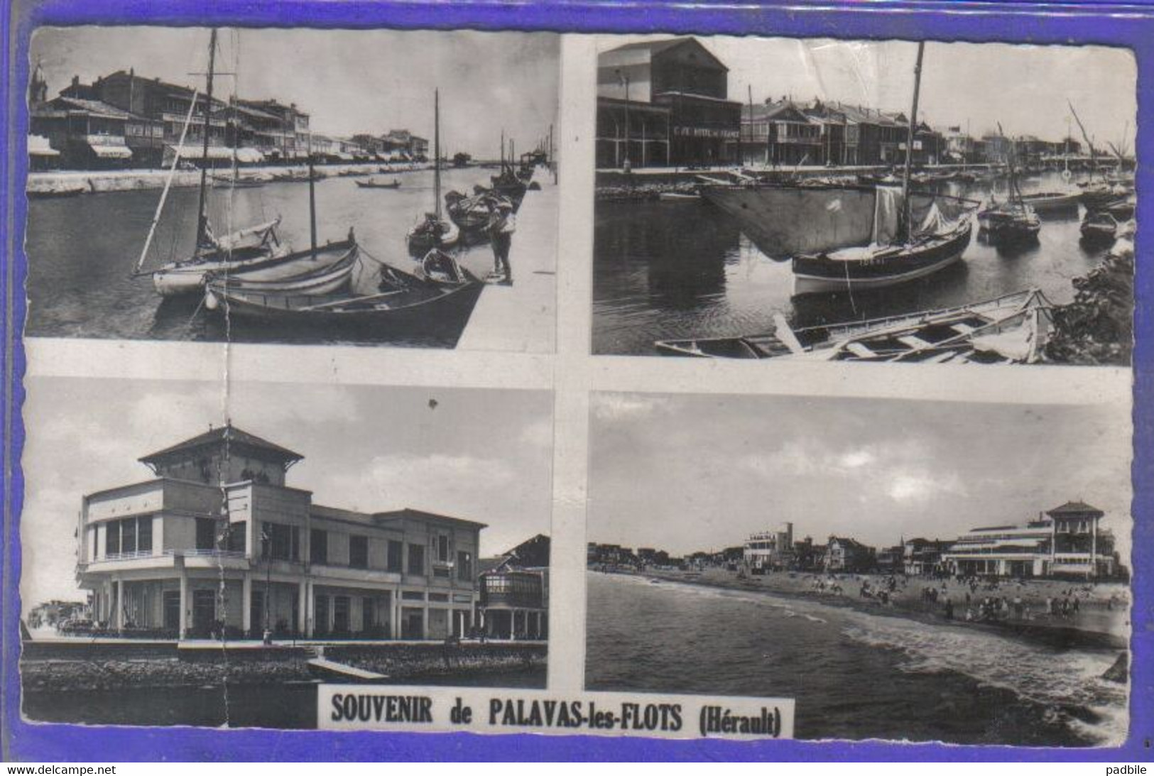 Carte Postale 34. Palavas-les-Flots  Très Beau Plan - Palavas Les Flots