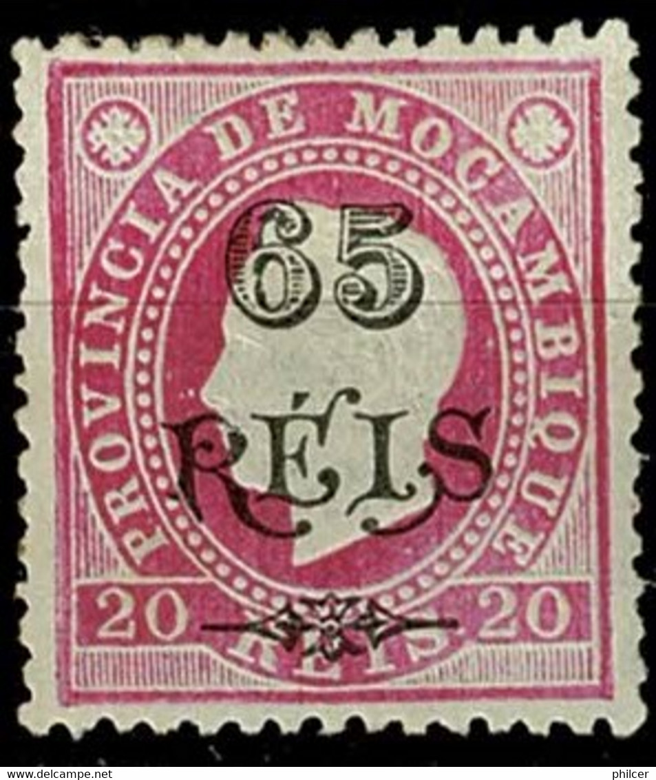 Moçambique, 1903, # 68 Dent. 12 3/4, P. Pontinhado, MH - Mosambik