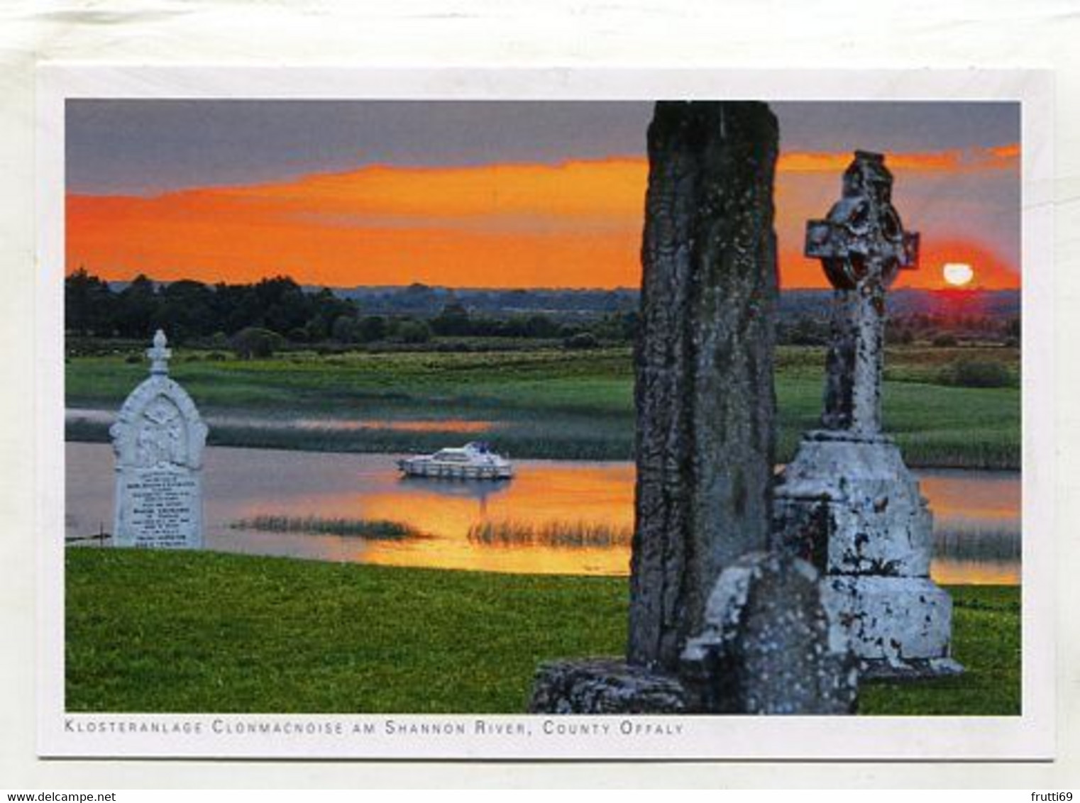 AK 066509 IRELAND - Klosteranlage Clonmacnoise Am Shannon River - Offaly