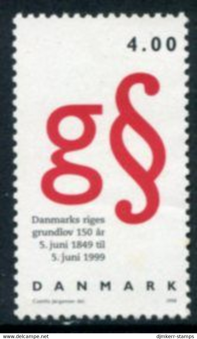 DENMARK 1999  Centenary Of Basic Law  MNH / **.. Michel 1214 - Nuevos