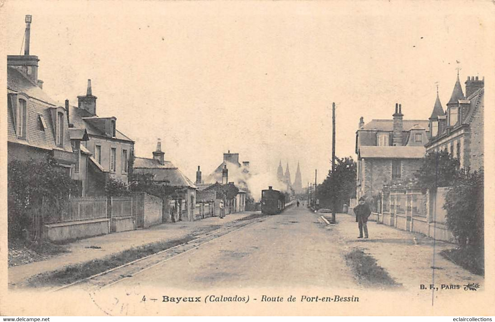 Bayeux        14         Route De Port En Bessin   - Tramway -            (voir Scan) - Bayeux