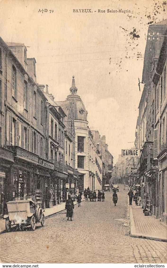 Bayeux        14      Rue Saint Martin     N° AD 79    (voir Scan) - Bayeux