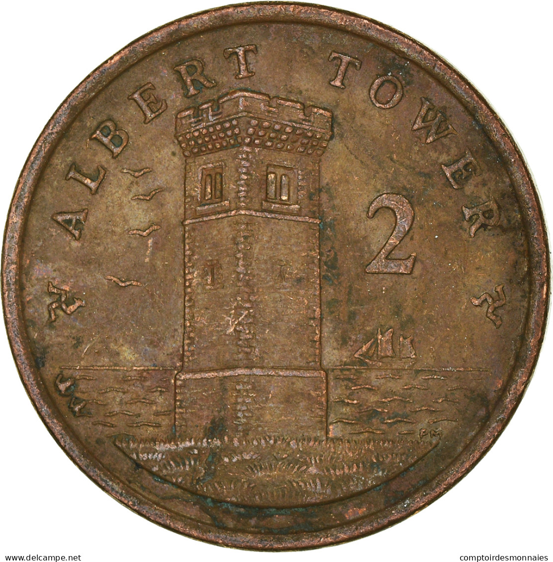 Monnaie, Île De Man, 2 Pence, 2005 - Isle Of Man