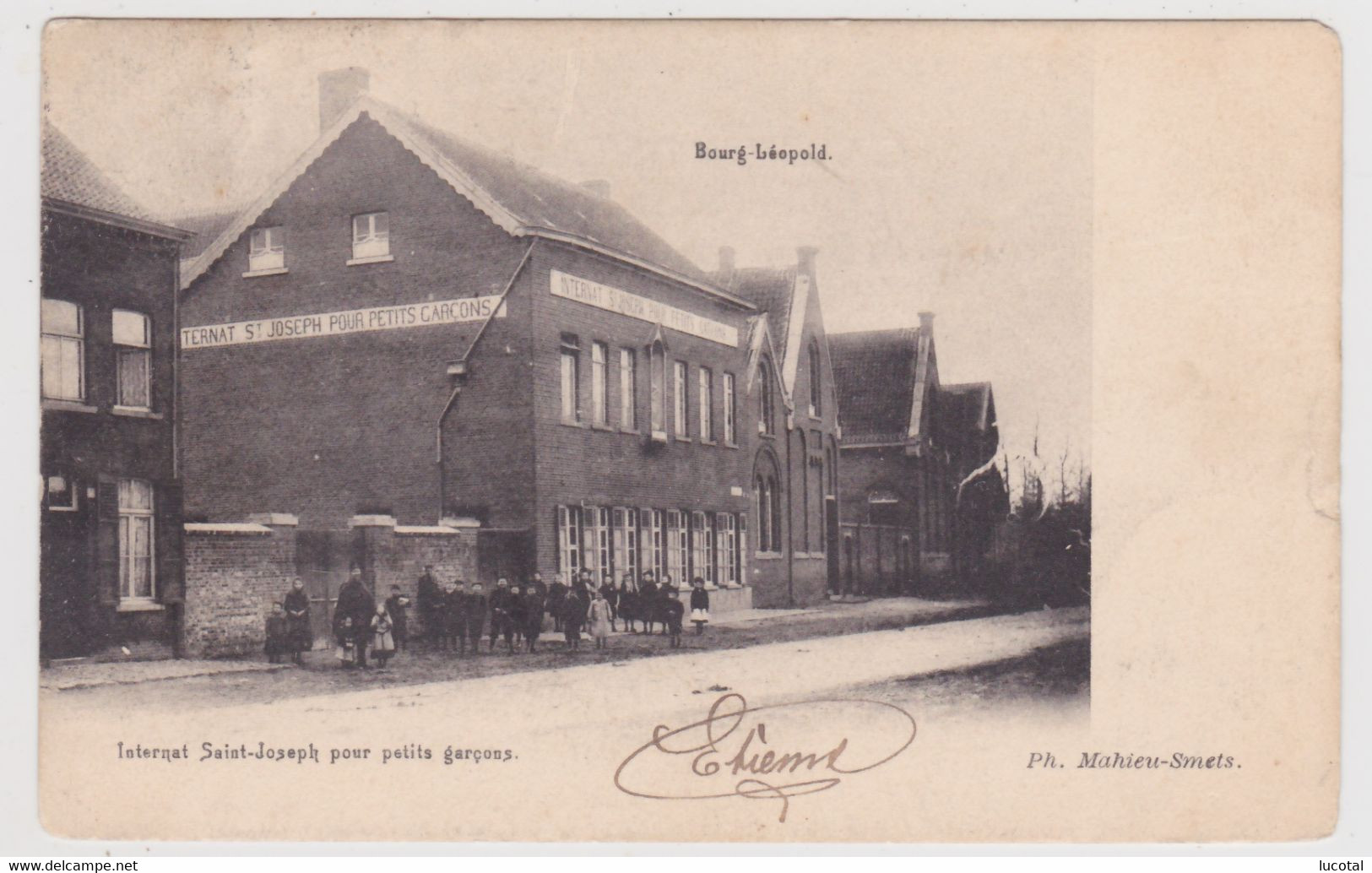 Leopoldsburg - St Jozef Internaat Voor Kleine Jongens - 1903 - Uitgever Ph. Mahieu-Smets - Leopoldsburg
